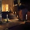 Gardenised Round Black LED Garden Aluminum Light, Decorative Outdoor Bollard Light QI004596 - alternate 8